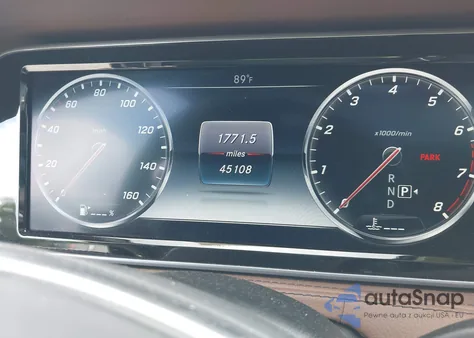 2016 Mercedes-Benz S 550 4Matic from USA, damaged, VIN WDDUG8FB1GA212324